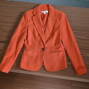 MICHAEL Michael Kors Bold Orange Suit Jacket